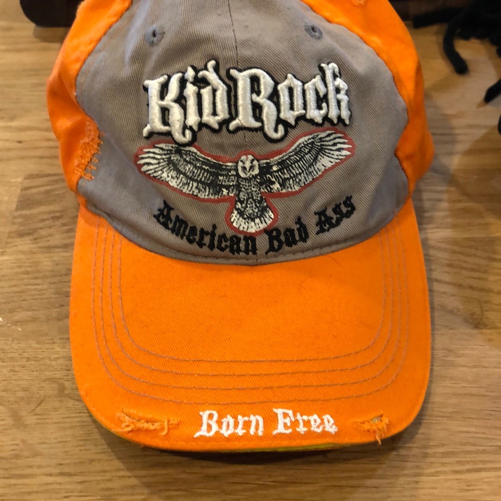 Baseball cap . Clean Kid Rock cap . Cute but not a fan lol
